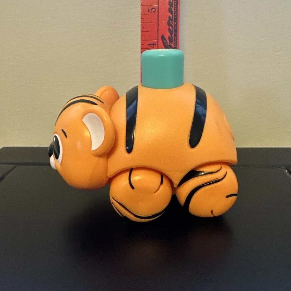 Little Tikes Baby Touch n Go Tiger Rolling‎ Push Button
